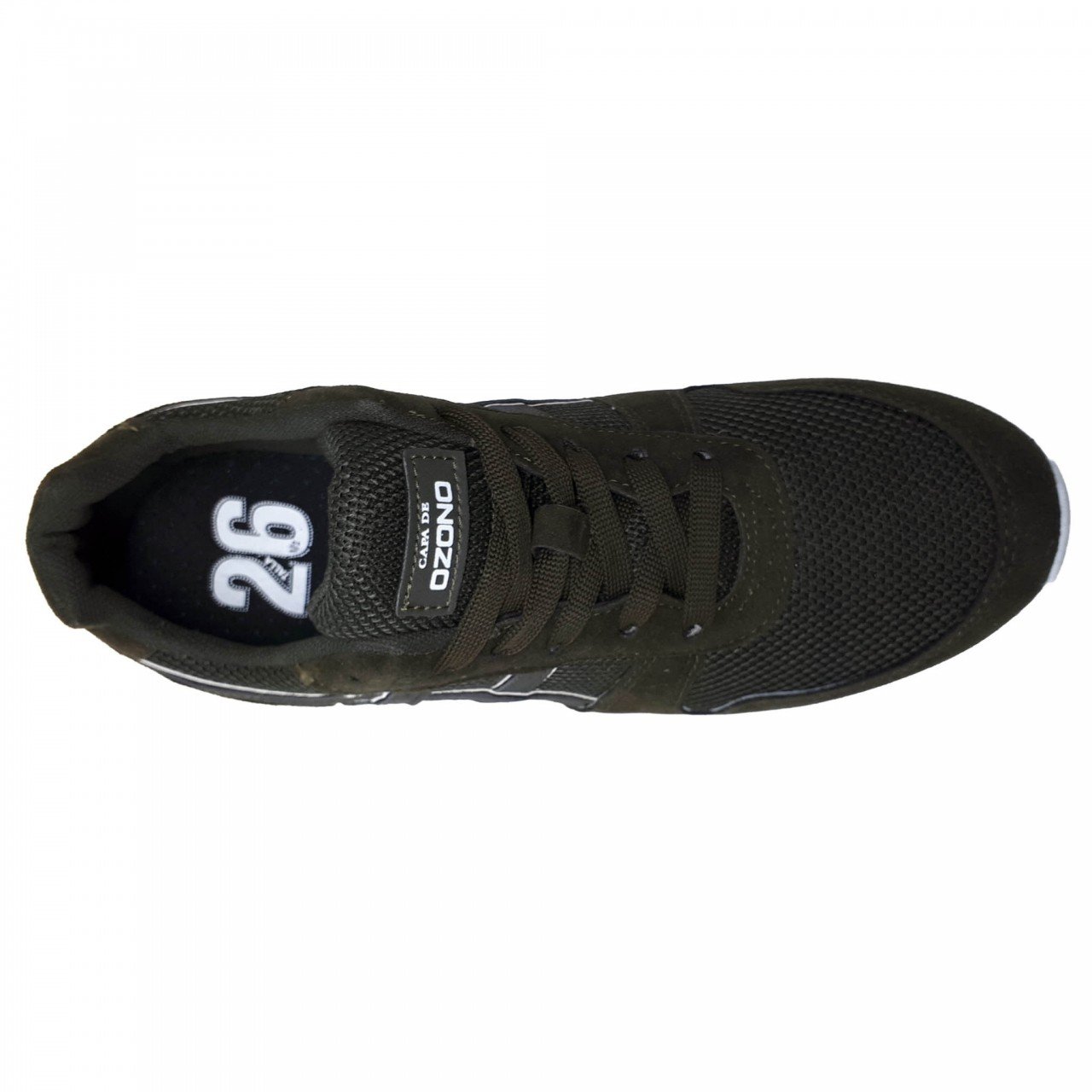 Tenis verde para hombre Capa de Ozono 60017504 | Coyote y Olivia