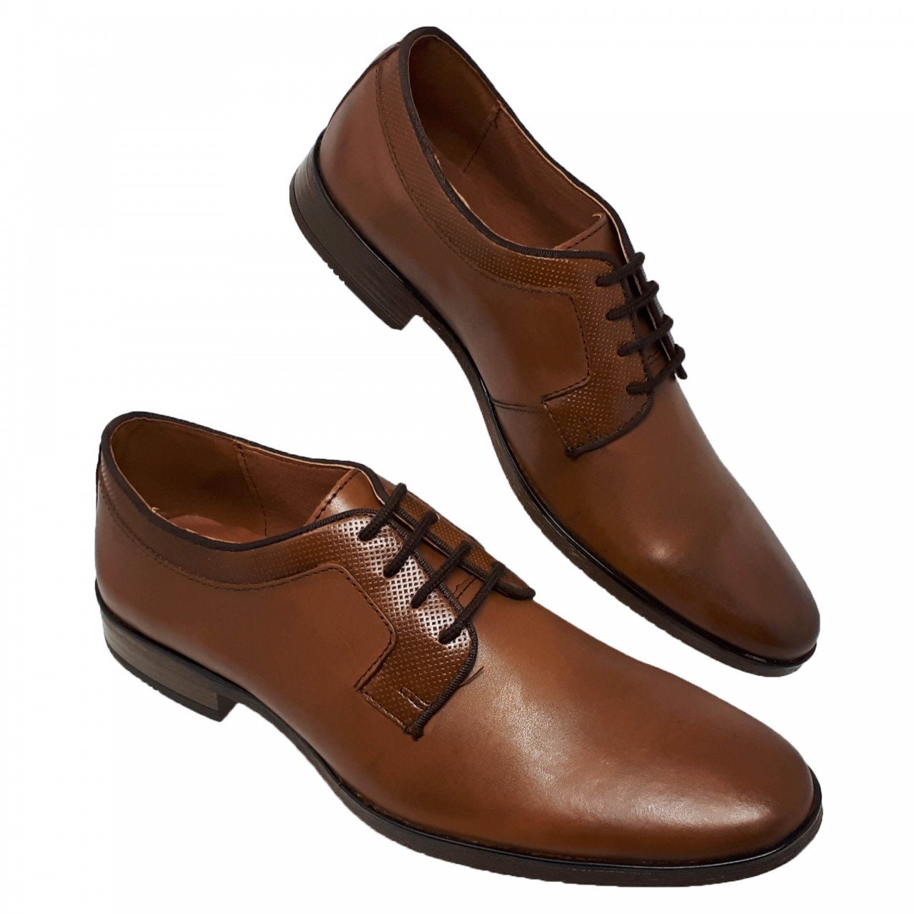 zapatos de vestir cafe hombre