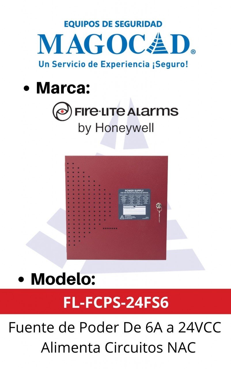 Fuente de Alimentación FCPS24FS6 Magocad