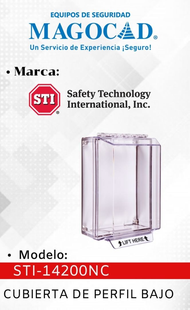 Cubierta de Perfil bajo 14200NC | Magocad