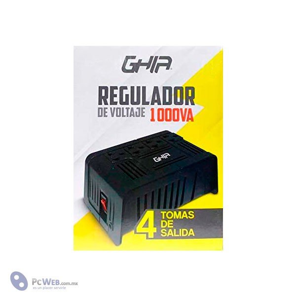 Regulador GHIA 1000VA PCWEB