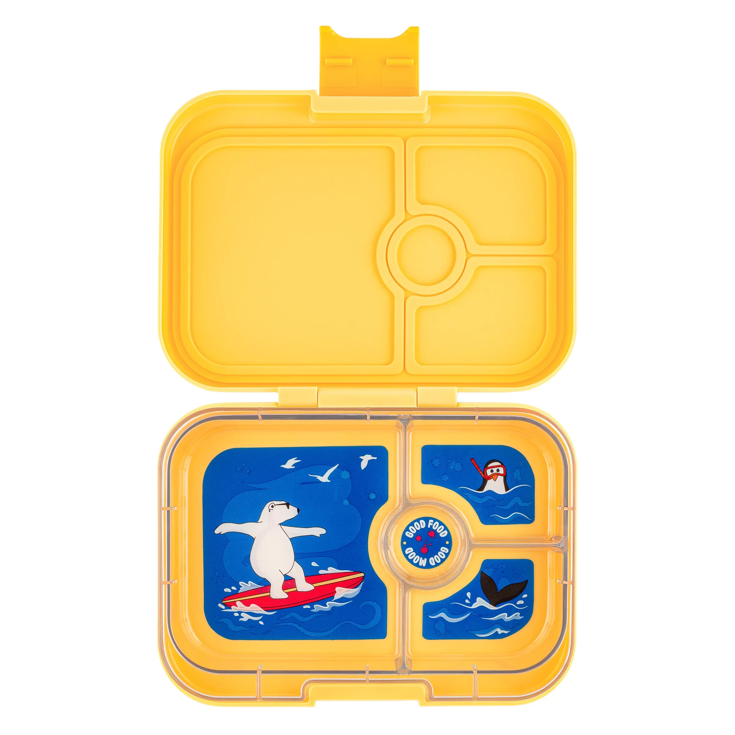 Bento Yumbox Panino Oso Polar Amarilla  ( se envía a partir del 26 de Agosto )