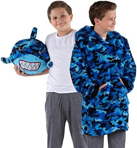 Maxi Sudadera borrega  Cojín Tiburón 7 - 12 años