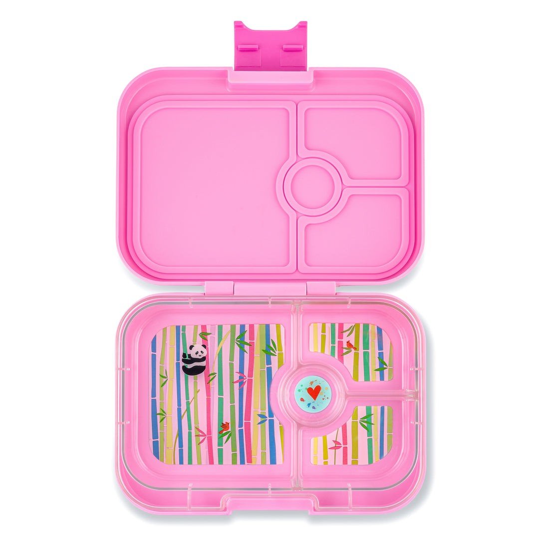 Bento Yumbox Panino Panda Rosa ( detalle estético )