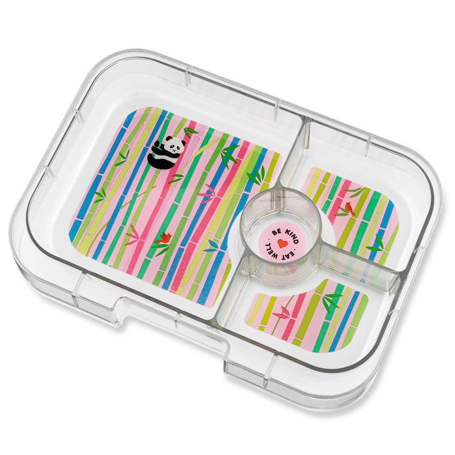 Bento Yumbox Panino Panda Rosa ( detalle estético )