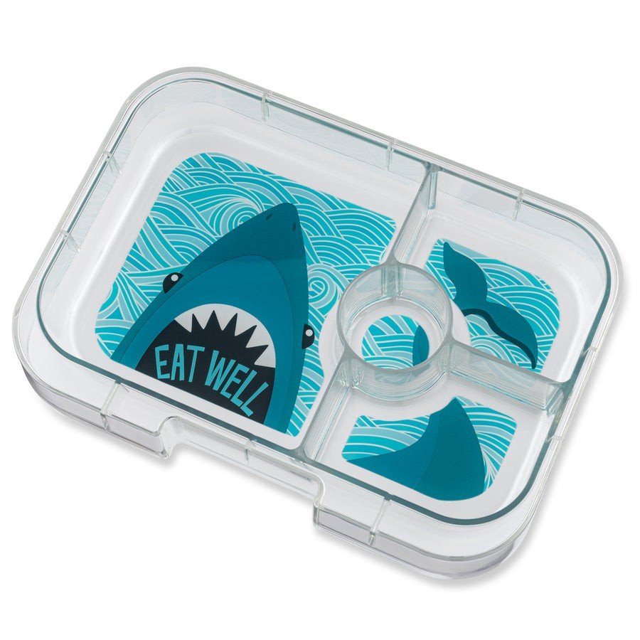 Bento Yumbox Panino azul tiburón ( detalle estético )