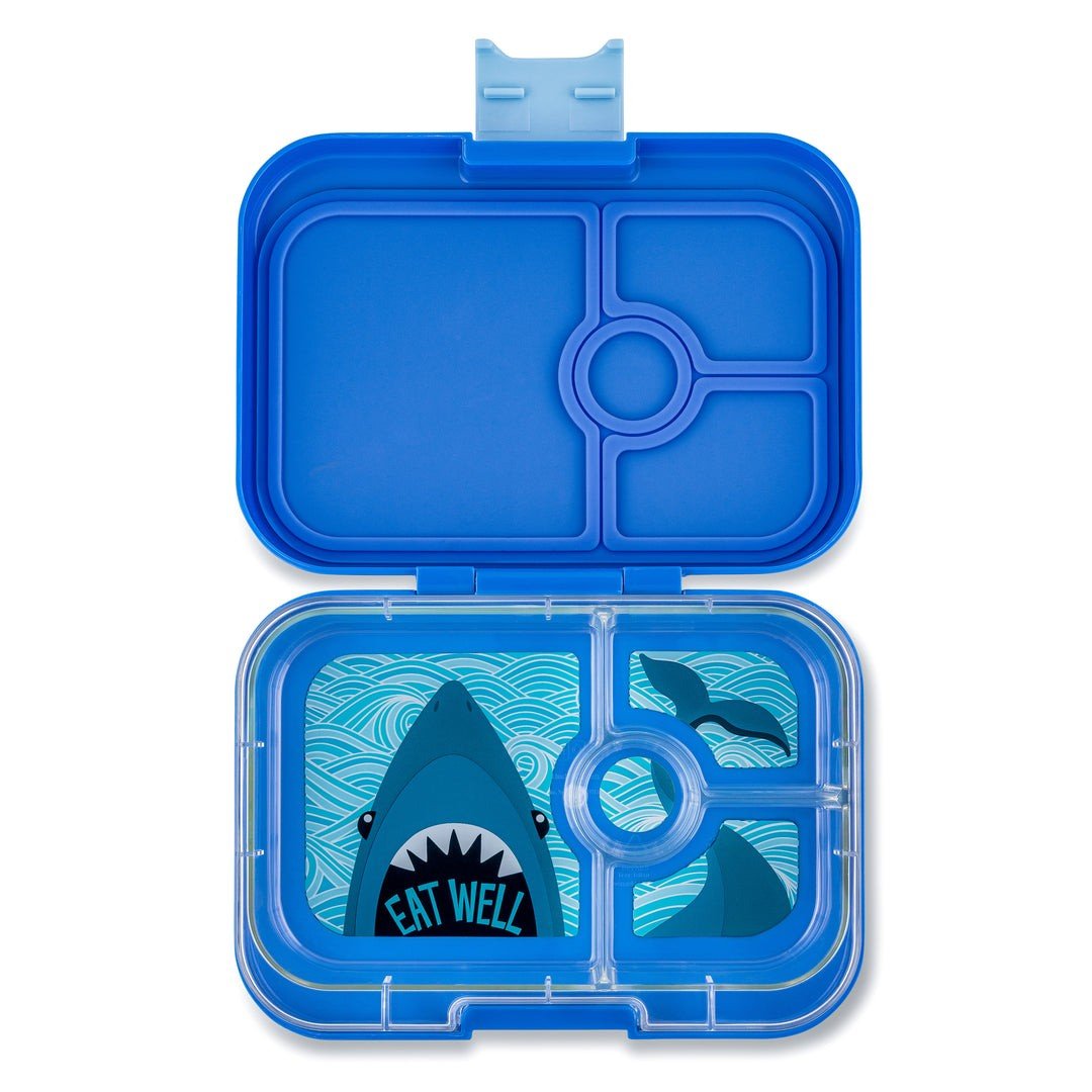 Bento Yumbox Panino azul tiburón ( detalle estético )