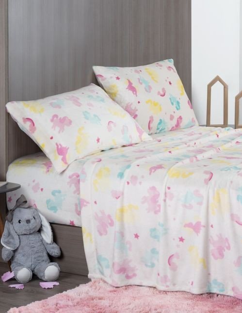 Sábanas Invernales Unicornio