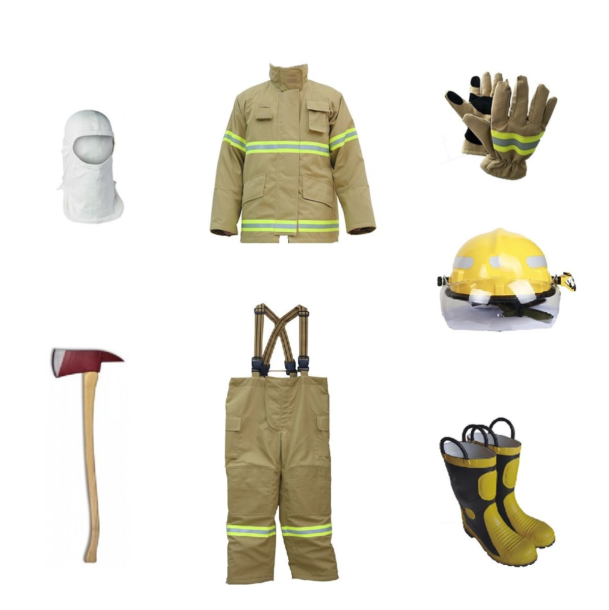 Kit de Traje de Bombero BRIGADISTA