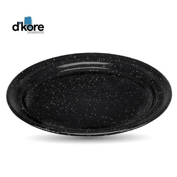 Plato 24 cm de peltre 3 colores | D'kore