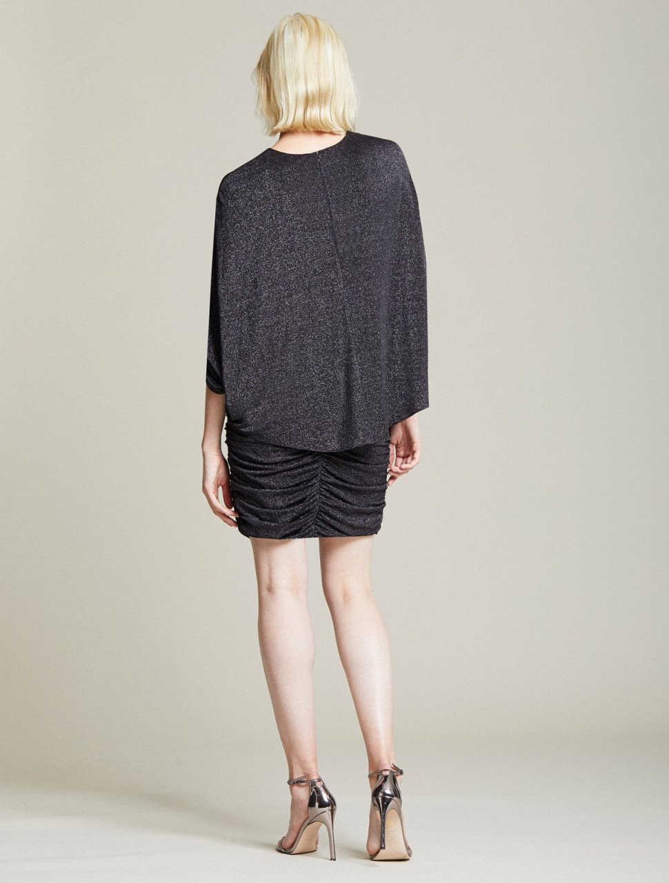 METALLIC KNIT DRESS METALLIC KNIT DRESS