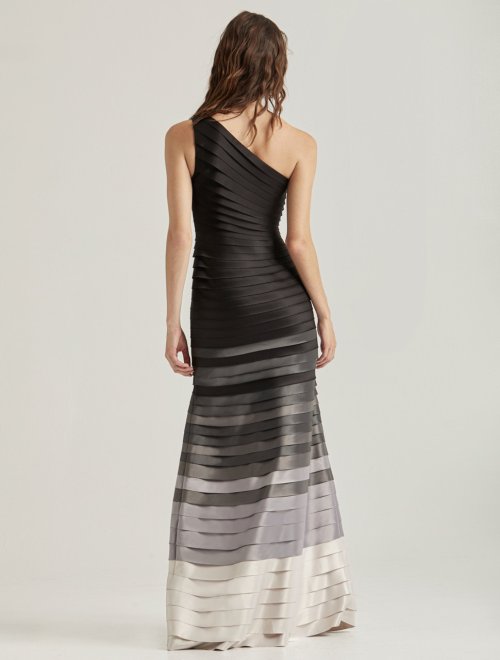 OMBRE STRIP GOWN