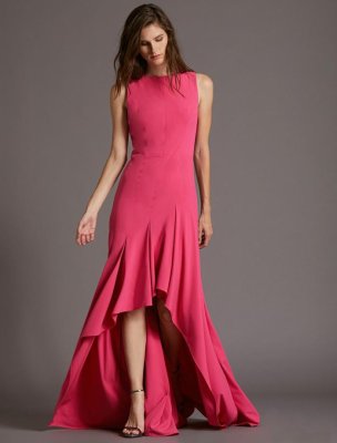 BOATNECK CREPE GOWN BOATNECK CREPE GOWN