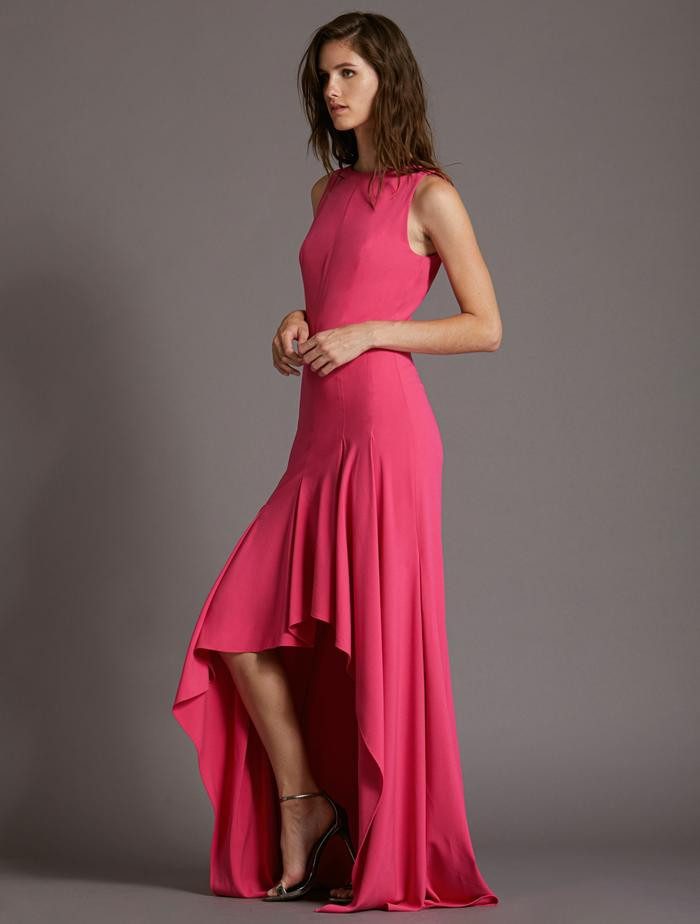 BOATNECK CREPE GOWN BOATNECK CREPE GOWN