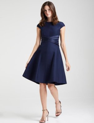 SATIN INSERT DRESS SATIN INSERT DRESS