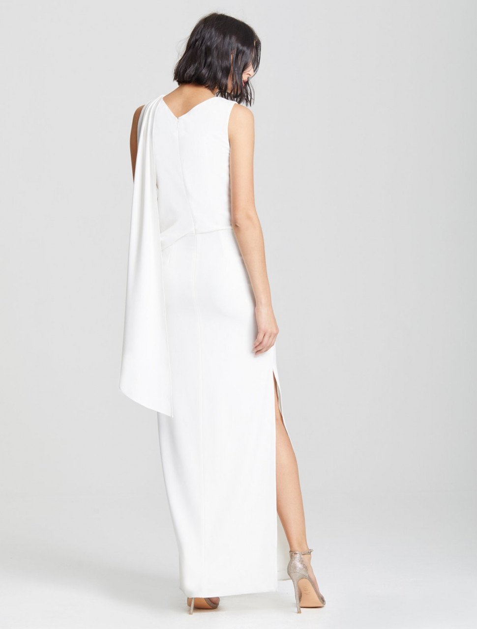 ASYMMETRIC DRAPE GOWN ASYMMETRIC DRAPE GOWN