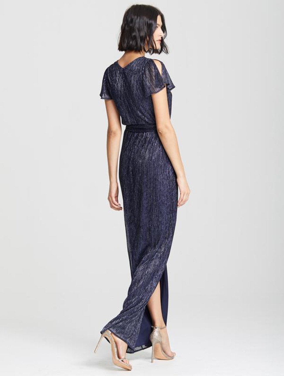 METALLIC JERSEY GOWN METALLIC JERSEY GOWN
