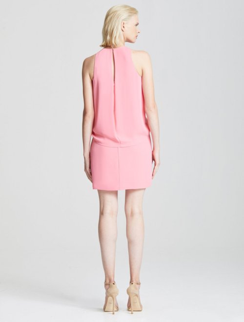 SHIRRED FRONT DRESS