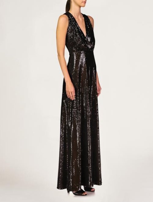 HARLAN FOLDED DRAPE GOWN