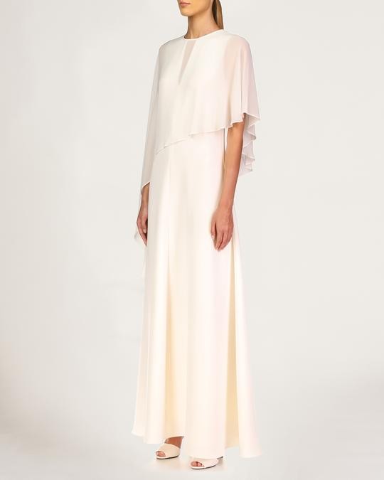GINA DRAPED CAPE GOWN GINA DRAPED CAPE GOWN
