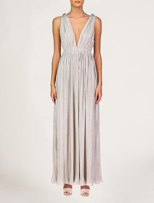 LANA PLEATED V NECK