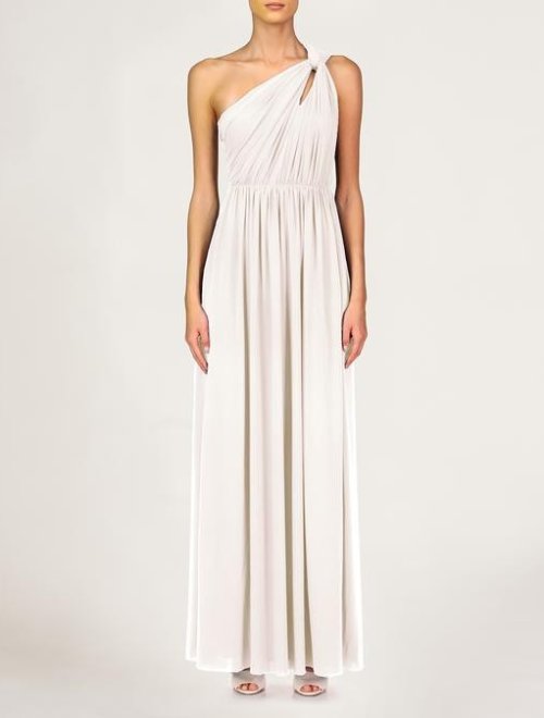MICHAELA OS SHIRRED GOWN