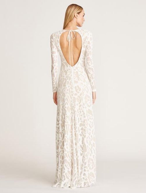 Adele Leopard Gown
