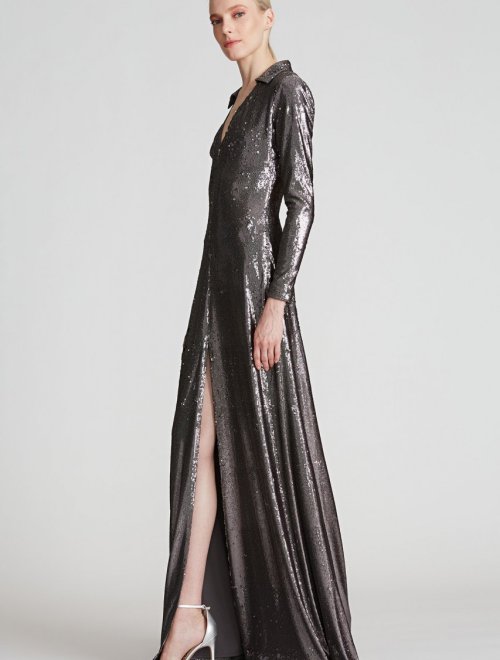 FIONA SEQUIN GOWN