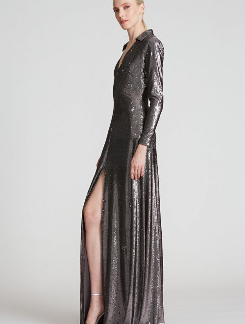 FIONA SEQUIN GOWN