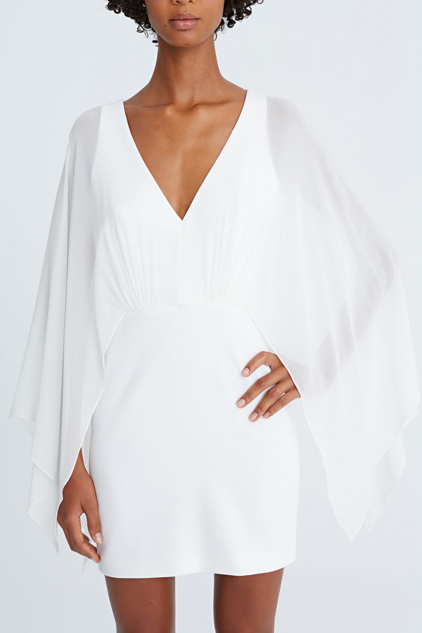 RYLEE CREPE CAFTAN SLEEVE MINI RYLEE CREPE CAFTAN SLEEVE MINI