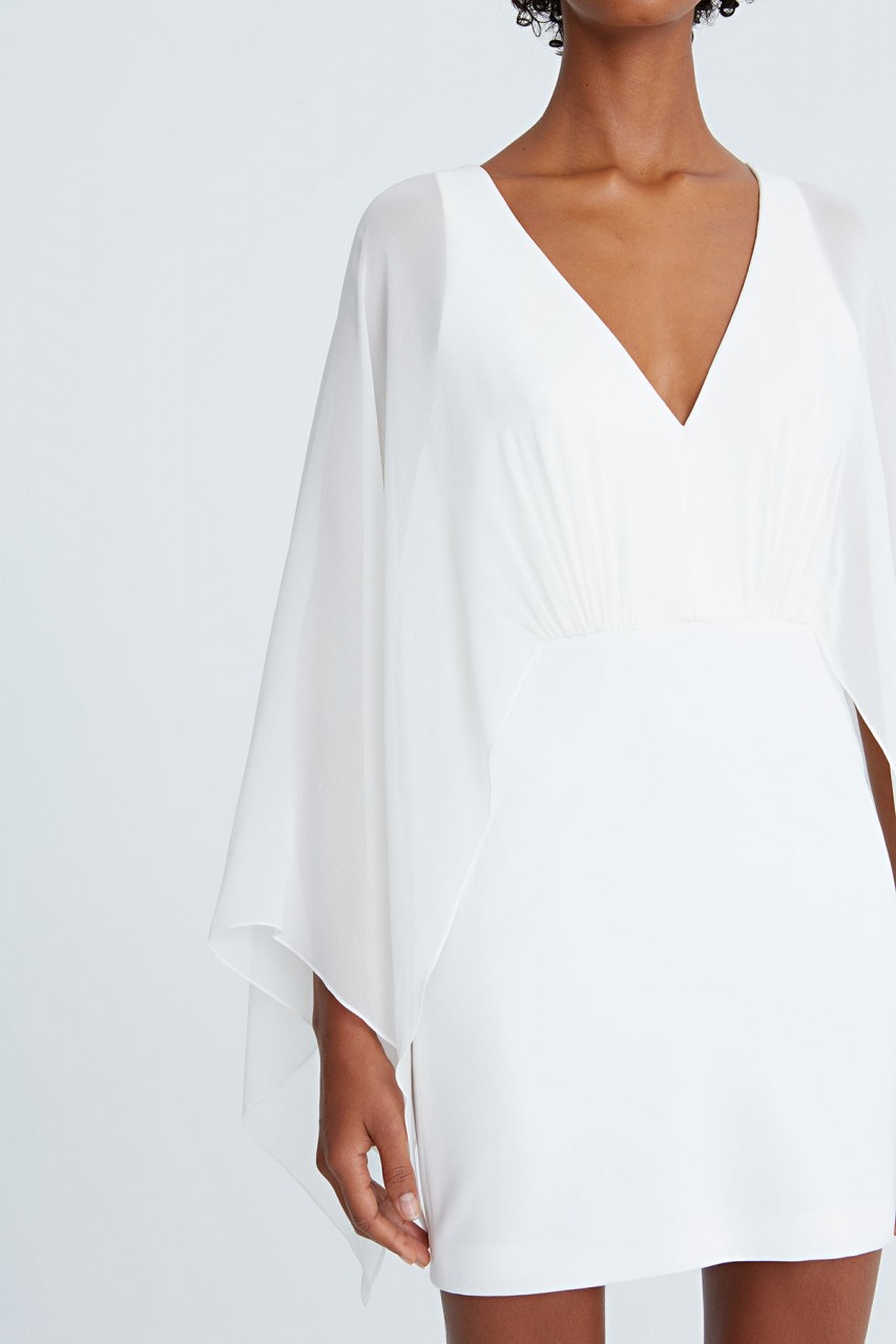 RYLEE CREPE CAFTAN SLEEVE MINI RYLEE CREPE CAFTAN SLEEVE MINI