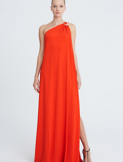 ELYCE JERSEY ONE SHOULDER GOWN