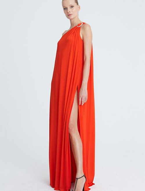 ELYCE JERSEY ONE SHOULDER GOWN