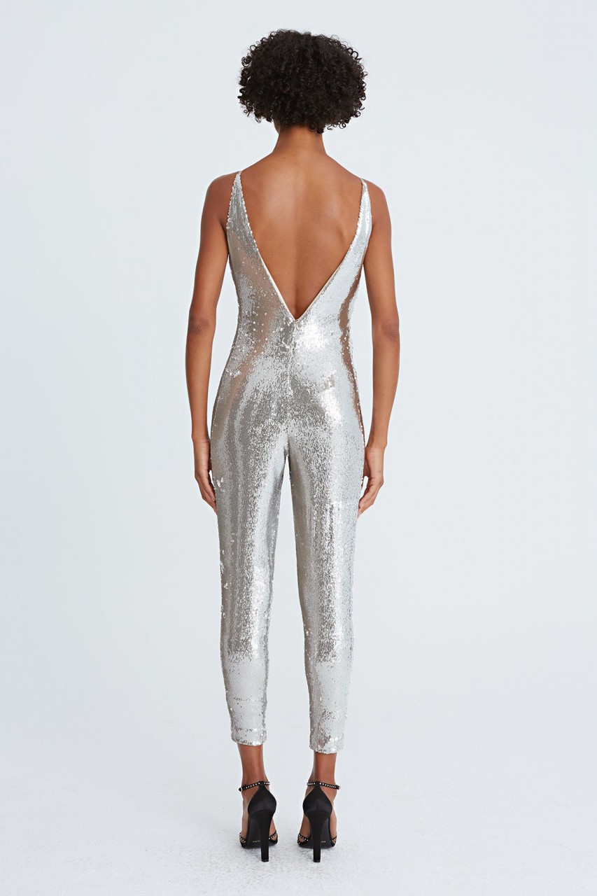 MARIAH SEQUINS TWIST JUMPSUIT MARIAH SEQUINS TWIST JUMPSUIT