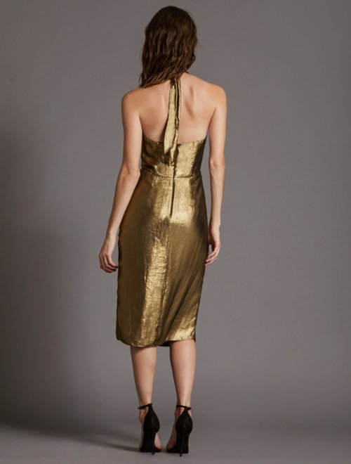 FOIL GEORGETTE DRESS