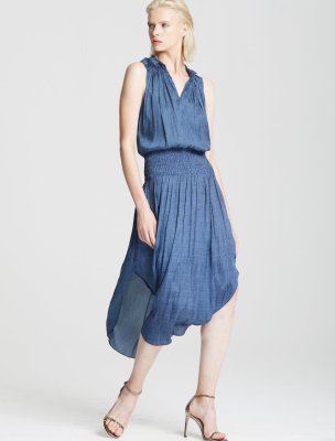 SMOCKED WAIST DRESS SMOCKED WAIST DRESS