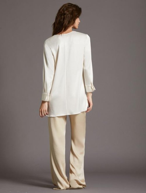 SATIN TUNIC TOP