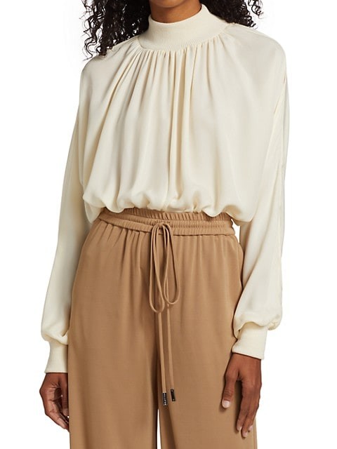 AUBREY GEORGETTE TOP