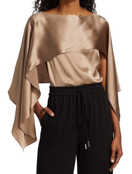 ADDILYN CHARMEUSE TOP
