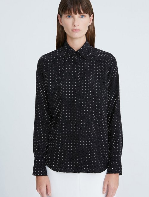 LONDYN CDC MICRO DOT BLOUSE