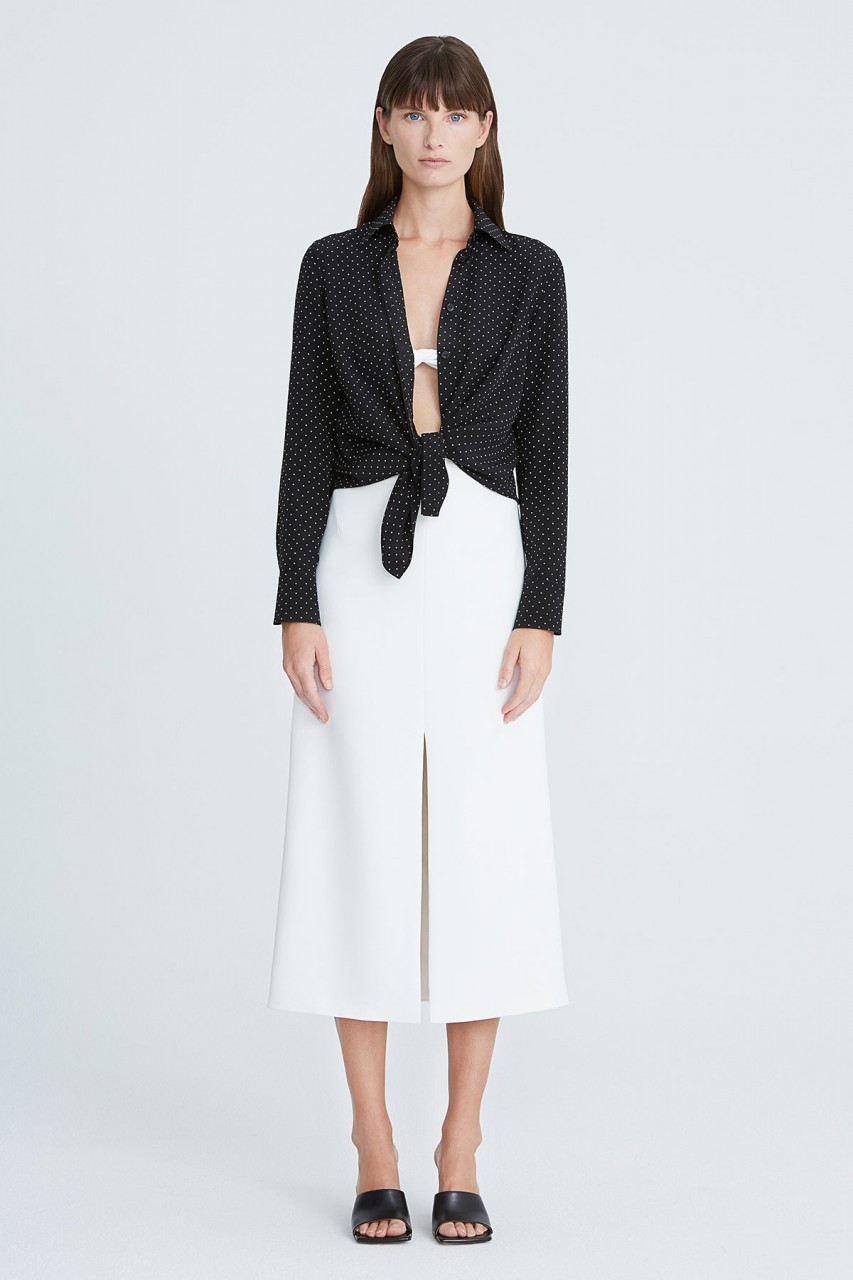 LONDYN CDC MICRO DOT BLOUSE LONDYN CDC MICRO DOT BLOUSE