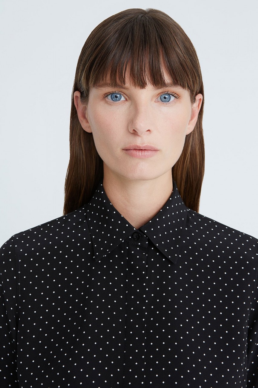 LONDYN CDC MICRO DOT BLOUSE LONDYN CDC MICRO DOT BLOUSE