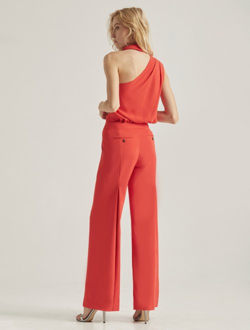 BACK PLEAT PANT