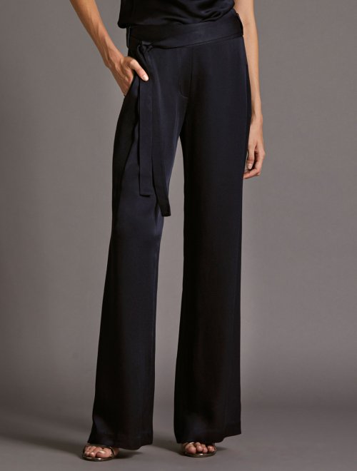 FLOWY SATIN PANT