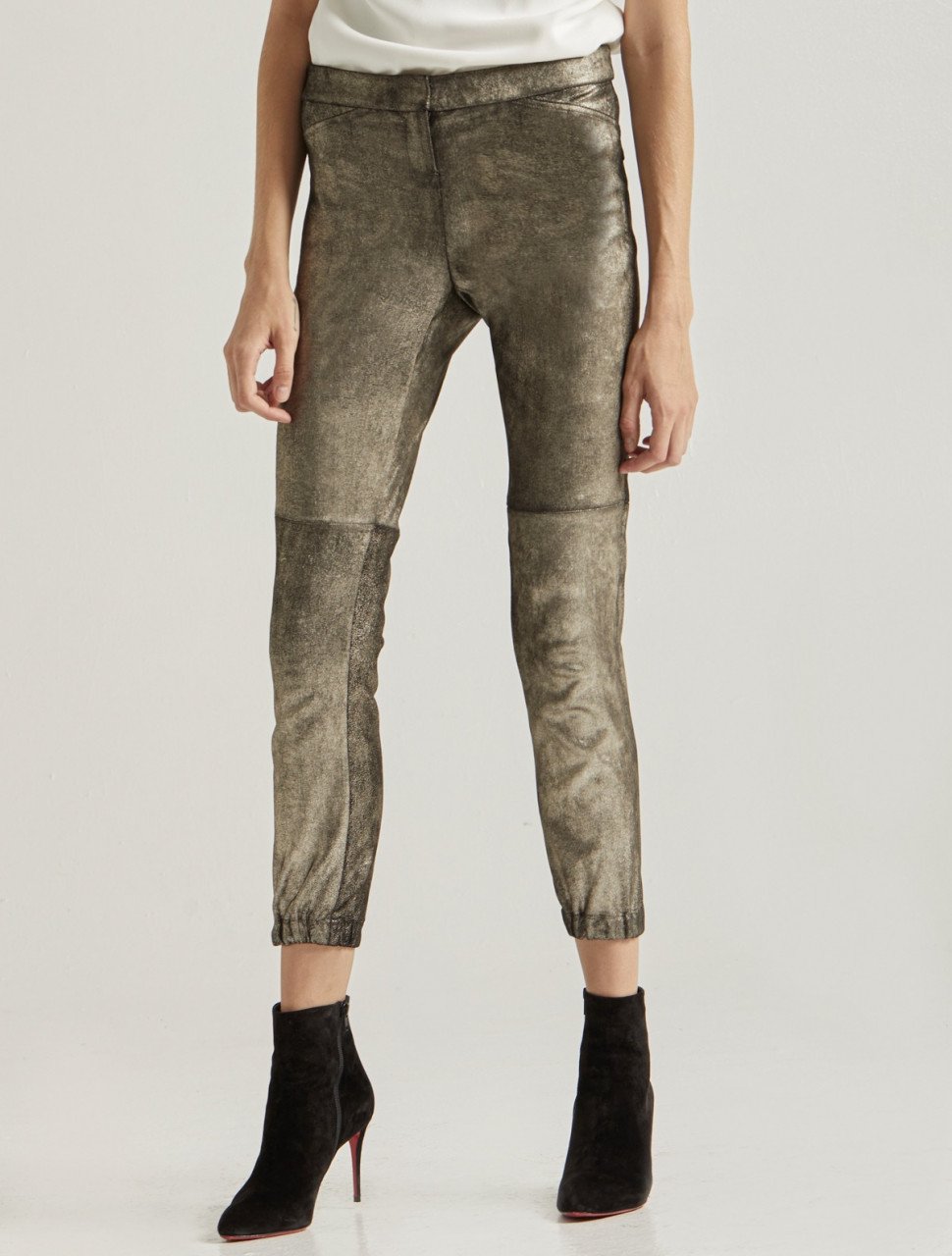 METALLIC SUEDE LEGGING METALLIC SUEDE LEGGING