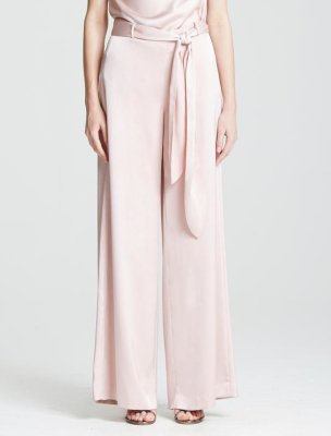 SATIN WIDE LEG PANT SATIN WIDE LEG PANT