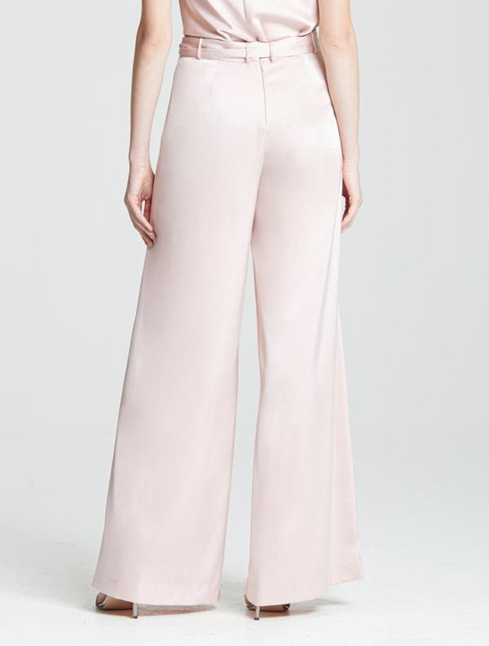 SATIN WIDE LEG PANT SATIN WIDE LEG PANT
