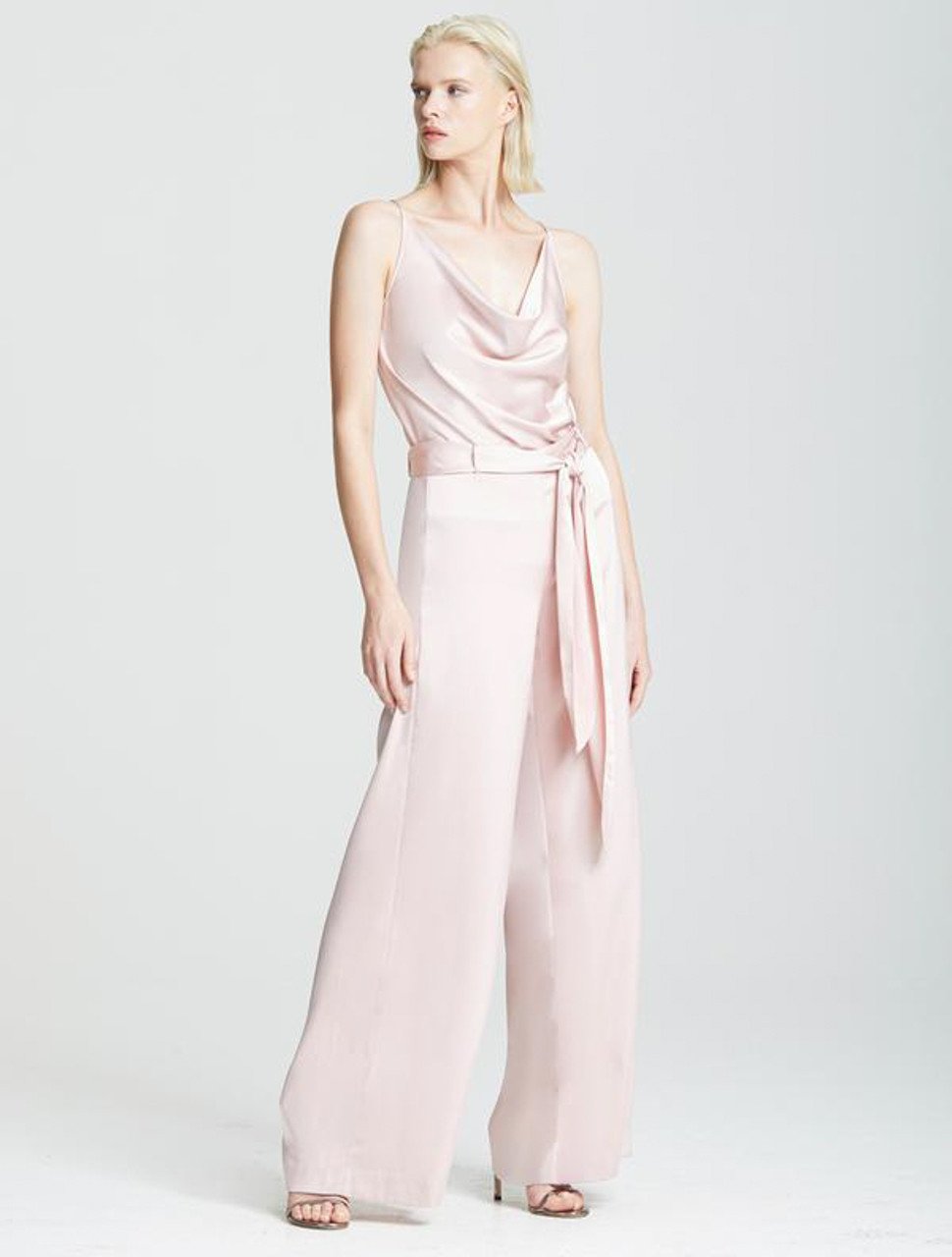 SATIN WIDE LEG PANT SATIN WIDE LEG PANT