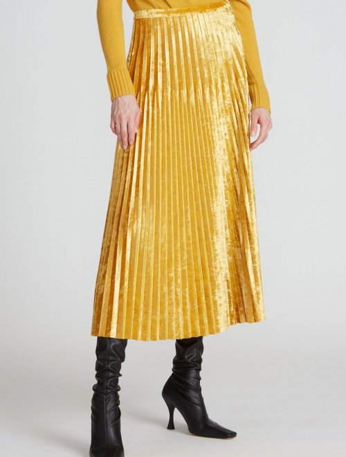 SLOAN VELVET SKIRT