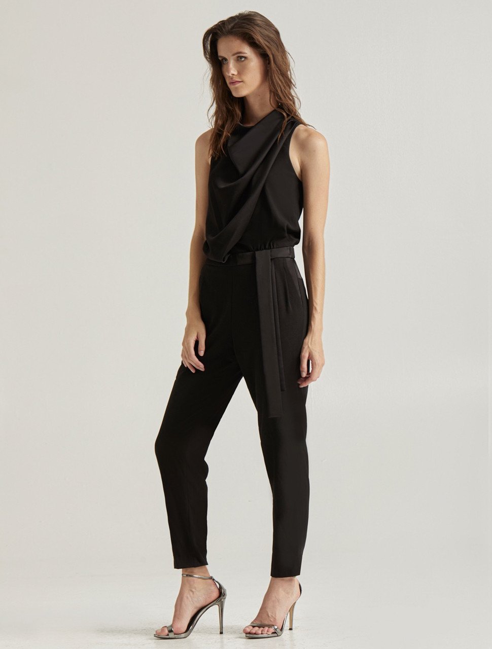 DRAPED JUMPSUIT DRAPED JUMPSUIT